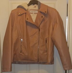 Women's Tan Leather Jacket